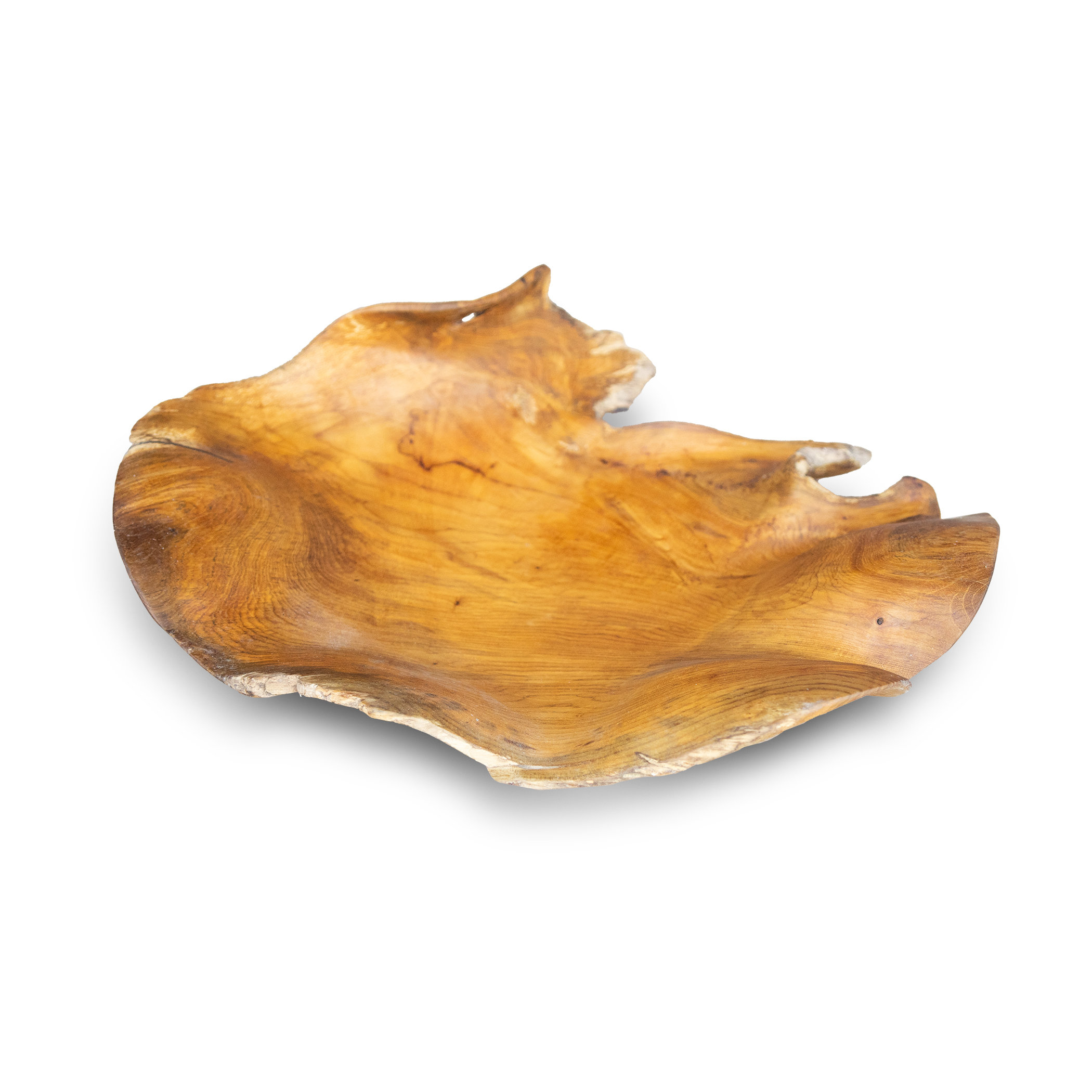 Millwood Pines Borras Wood Decorative Bowl Wayfair